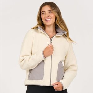 Vuori women’s alpine Sherpa jacket